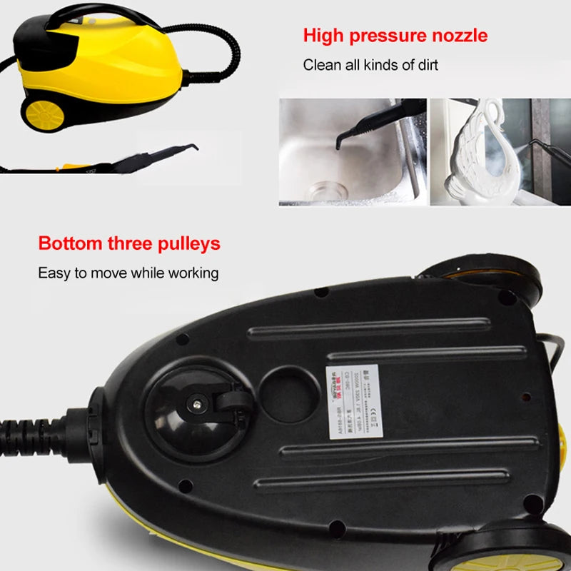 2000W High Steam Cleaner for Home & Car by HitMyNeed