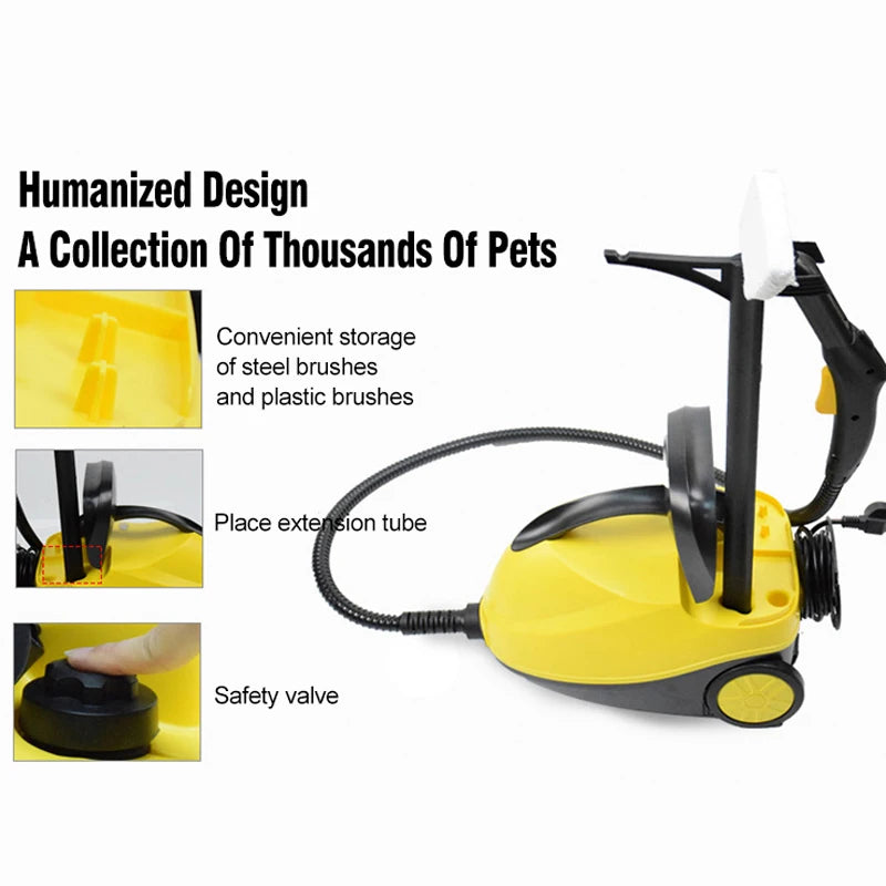 2000W High Steam Cleaner for Home & Car by HitMyNeed