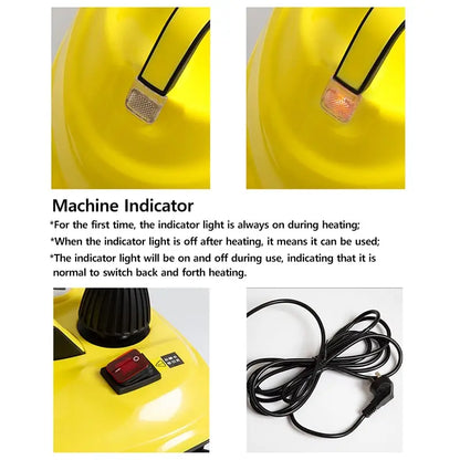 2000W Multi-Function High Temperature Steam Cleaner by HitMyNeed