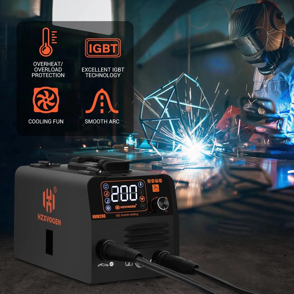 200A 3-in-1 MIG/MMA/Lift TIG Gasless Welding Machine by HitMyNeed