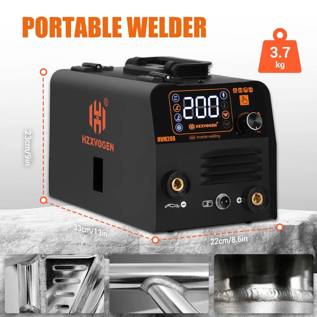 200A 3-in-1 MIG/MMA/Lift TIG Gasless Welding Machine by HitMyNeed