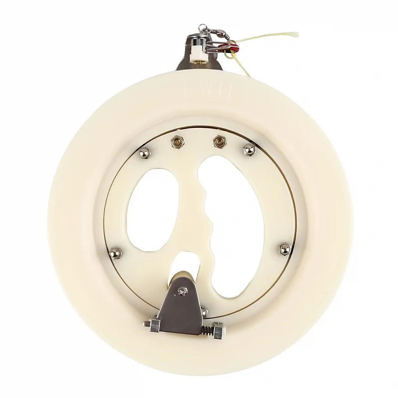 200m Kite Reel Winder with Blue Grip Handle b-white-reel by HitMyNeed