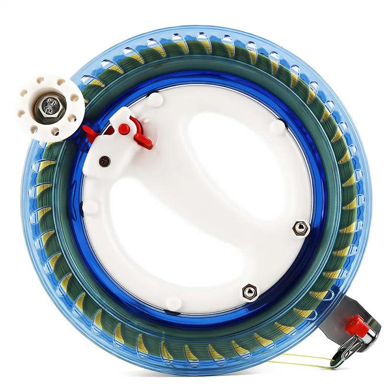 200m Kite Reel Winder with Blue Grip Handle c-crystal-reel by HitMyNeed
