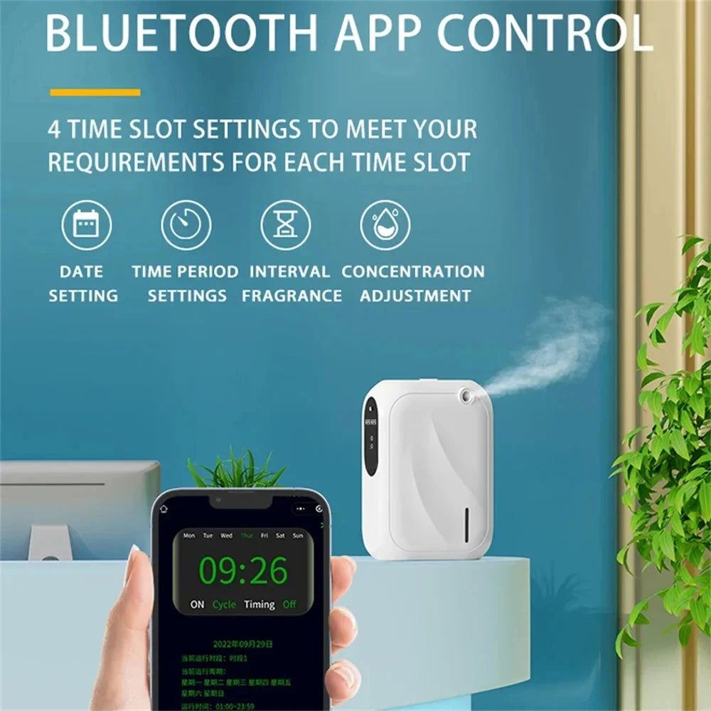 200m³ Wall Mounted Bluetooth Scent Machine by HitMyNeed