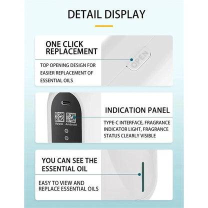 200m³ Wall Mounted Bluetooth Scent Machine by HitMyNeed