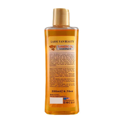200ml Turmeric & Ginger Deep Hydration Face Oil by HitMyNeed