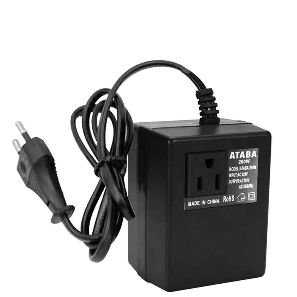 200W 220V to 110V Step Down Travel Voltage Converter by HitMyNeed