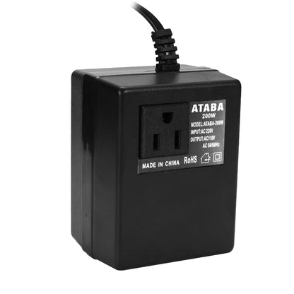 200W 220V to 110V Step Down Travel Voltage Converter by HitMyNeed