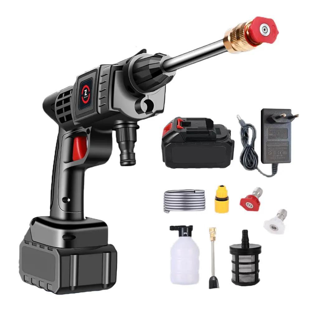 200W Cordless 50 Bar High Pressure Car Washer by HitMyNeed