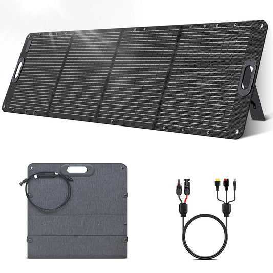 200W ETFE Foldable Solar Panel Kit for Camping & RV by HitMyNeed