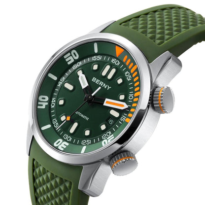 20Bar Men's Diver Watch Miyota 8215 Sapphire by HitMyNeed