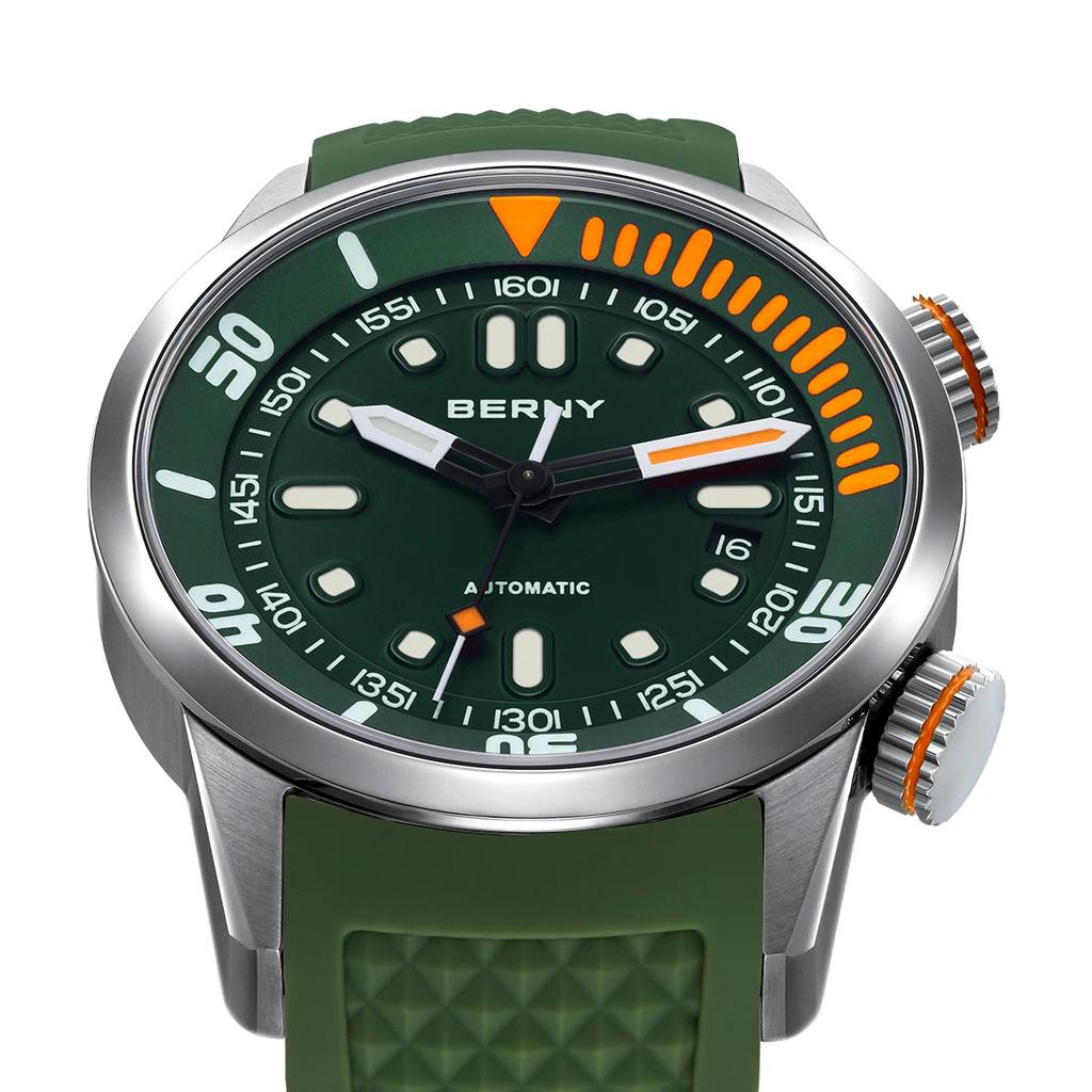 20Bar Men's Diver Watch Miyota 8215 Sapphire by HitMyNeed