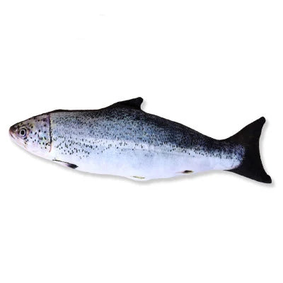 20cm Fish Cat Toy with Scratch Board & Catnip by HitMyNeed