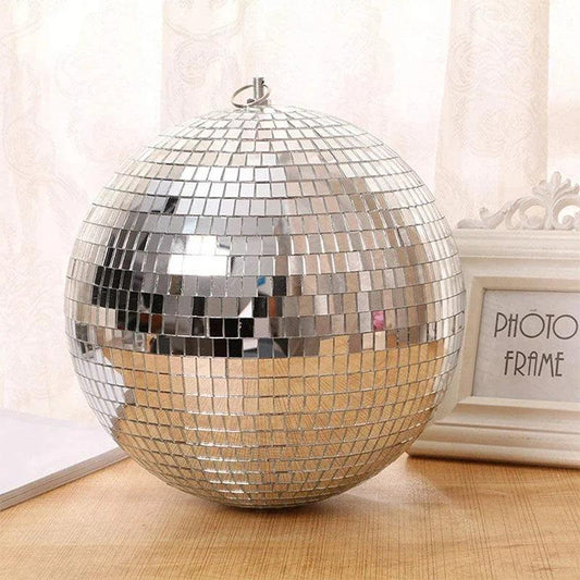 20cm Mirror Disco Ball Party & Christmas Decoration by HitMyNeed