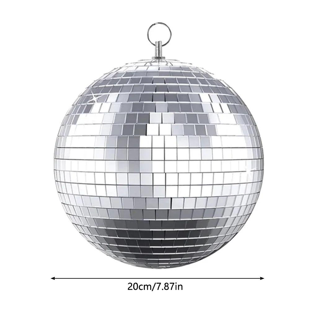 20cm Mirror Disco Ball Party & Christmas Decoration by HitMyNeed