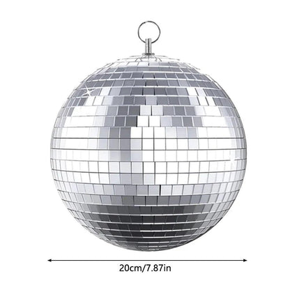 20cm Mirror Disco Ball Party & Christmas Decoration by HitMyNeed
