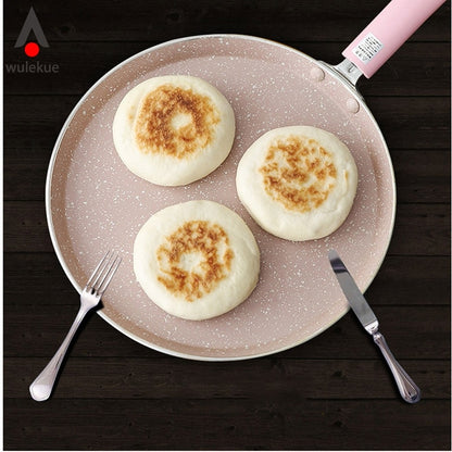 20cm Non-Stick Frying Pan with Aluminum Alloy Body by HitMyNeed