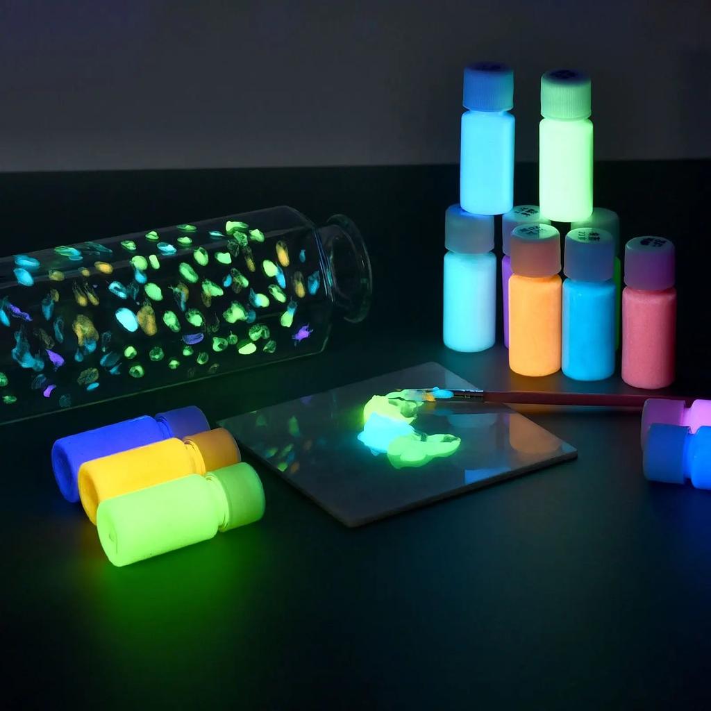 20g Luminous Epoxy Resin Pigment UV Glow Paint by HitMyNeed