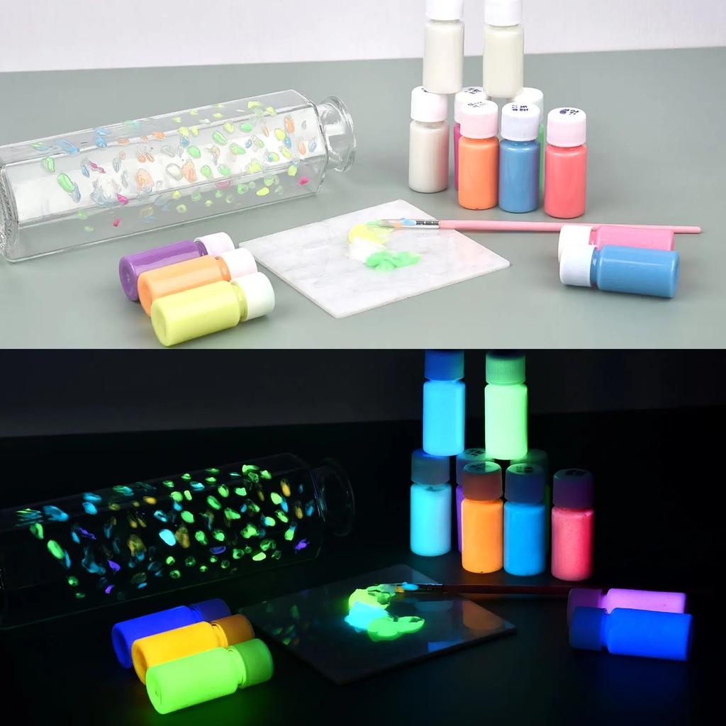 20g Luminous Epoxy Resin Pigment UV Glow Paint by HitMyNeed