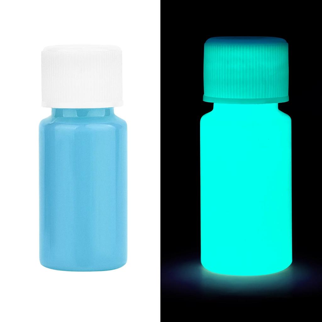 20g Luminous Epoxy Resin Pigment UV Glow Paint 20g-light-blue by HitMyNeed