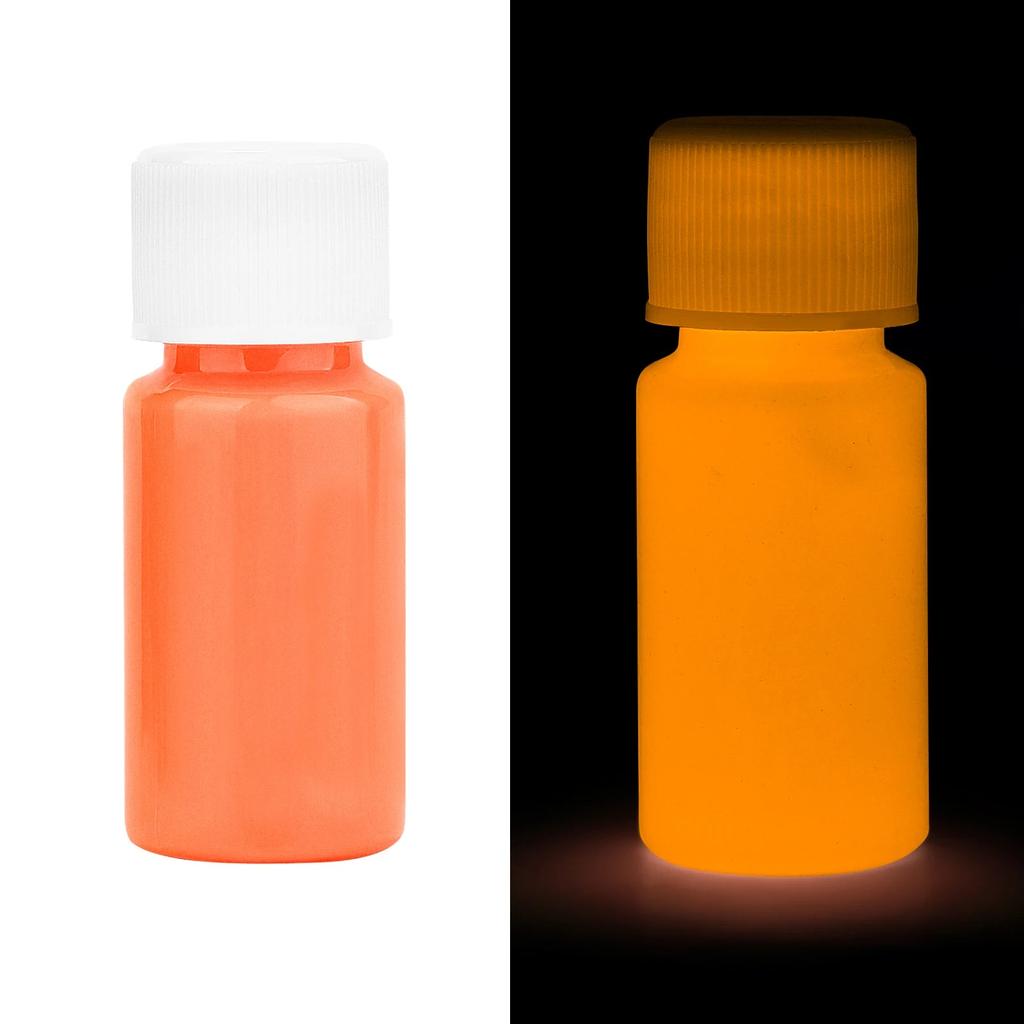 20g Luminous Epoxy Resin Pigment UV Glow Paint 20g-orange by HitMyNeed