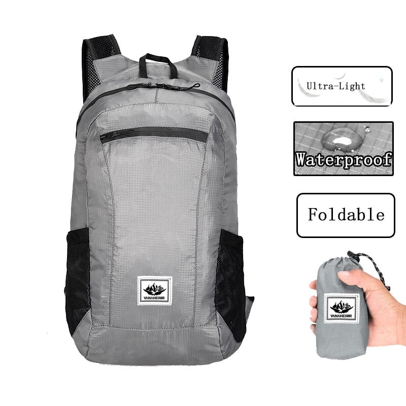 20L Foldable Waterproof Lightweight Hiking Backpack by HitMyNeed