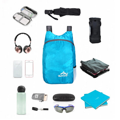 20L Lightweight Packable Travel Daypack Backpack by HitMyNeed