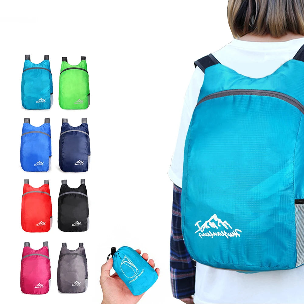 20L Lightweight Packable Travel Daypack Backpack by HitMyNeed