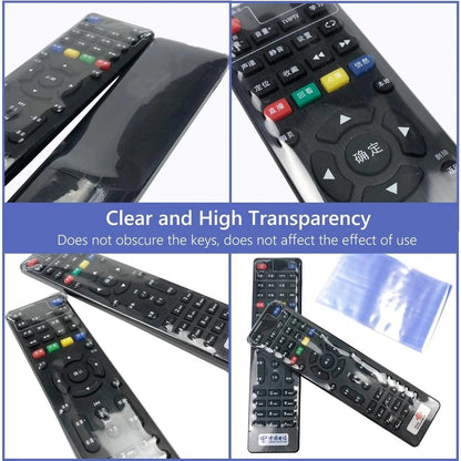 20pcs Clear Heat Shrink Remote Control Protective Bags by HitMyNeed