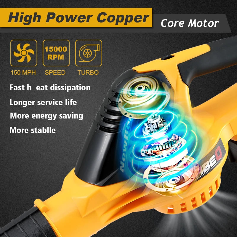 20V Cordless Leaf Blower with Adjustable Speed by HitMyNeed