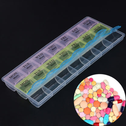21-Slot Weekly Pill Container Medicine Organizer by HitMyNeed