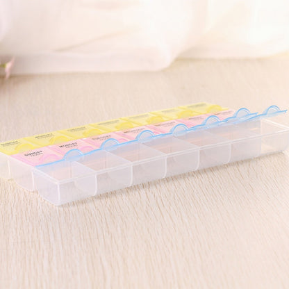 21-Slot Weekly Pill Container Medicine Organizer by HitMyNeed
