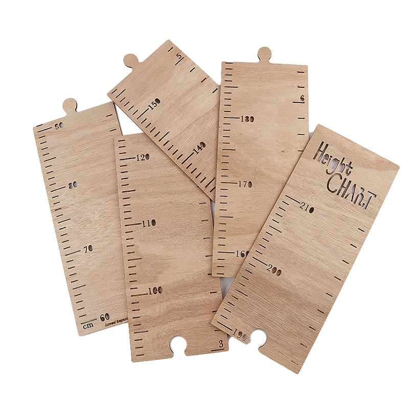 210cm Wooden Growth Chart Ruler for Kids by HitMyNeed
