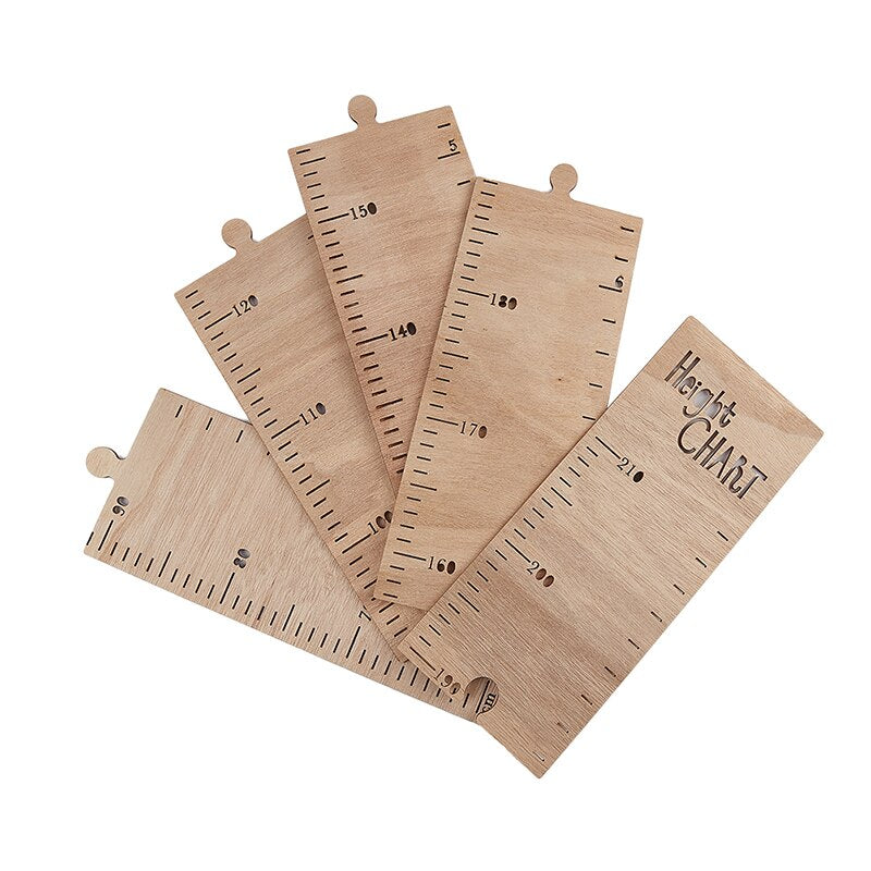 210cm Wooden Growth Chart Ruler for Kids by HitMyNeed
