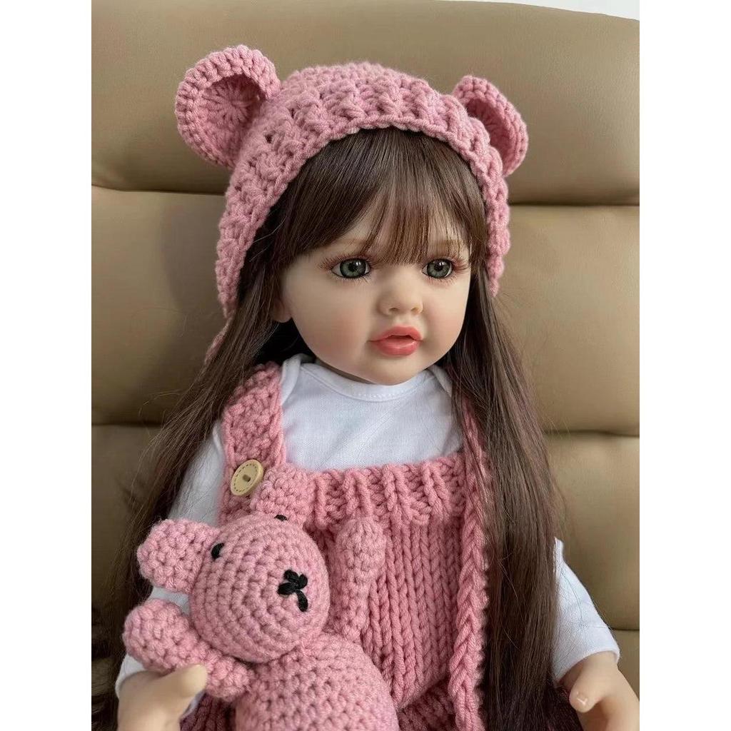 22" Realistic Reborn Baby Girl Doll - Full Silicone by HitMyNeed