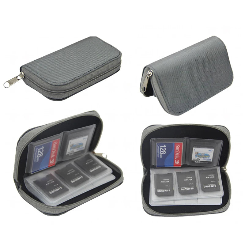 22-Slot Memory Card Case for CF, SD & MicroSD by HitMyNeed