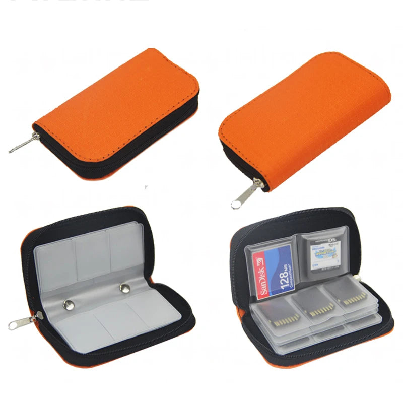 22-Slot Memory Card Case for CF, SD & MicroSD by HitMyNeed