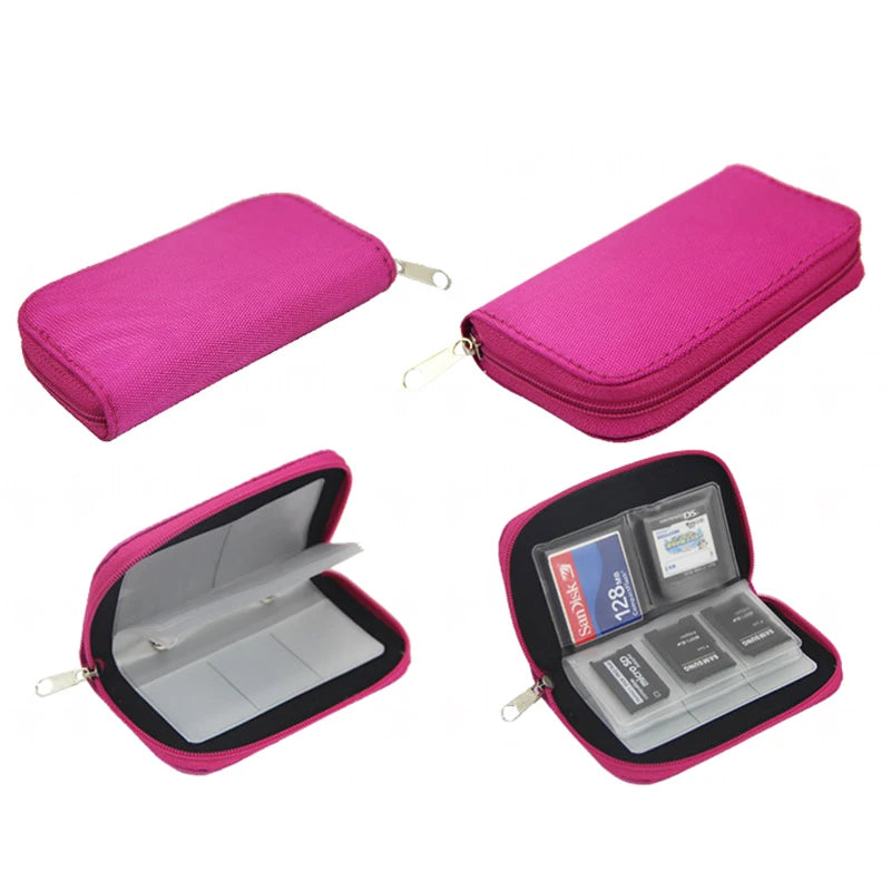 22-Slot Memory Card Case for CF, SD & MicroSD by HitMyNeed