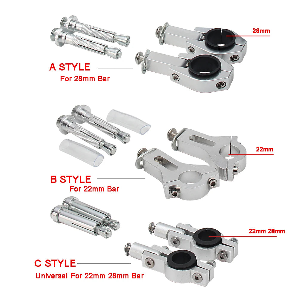 22mm 28mm Motorcycle Hand Guards for Dirt Bikes by HitMyNeed