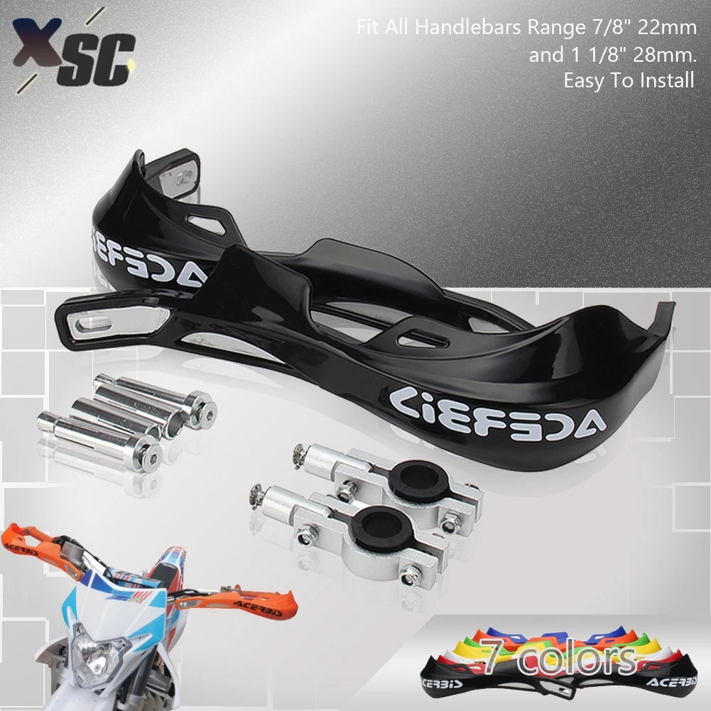 22mm 28mm Motorcycle Hand Guards for Dirt Bikes by HitMyNeed