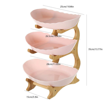 2/3 Layer Modern Plastic Fruit & Snack Stand by HitMyNeed