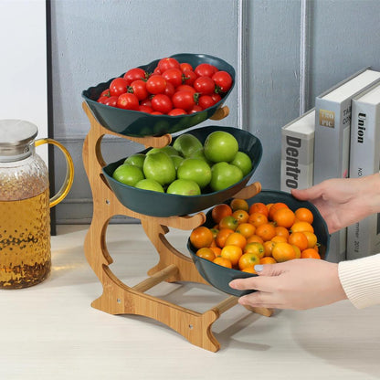 2/3 Layer Modern Plastic Fruit & Snack Stand Two (2) by HitMyNeed