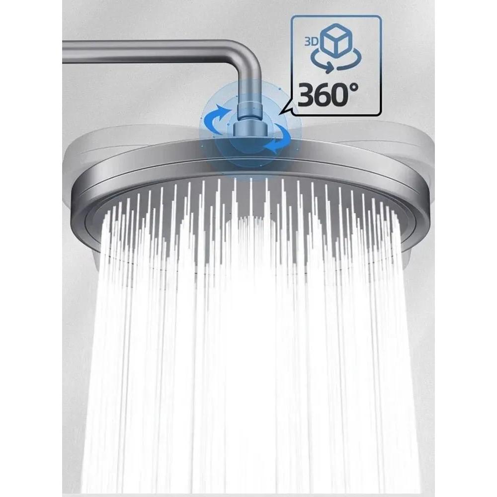 230mm 6-Mode High Pressure Rainfall Shower Head by HitMyNeed