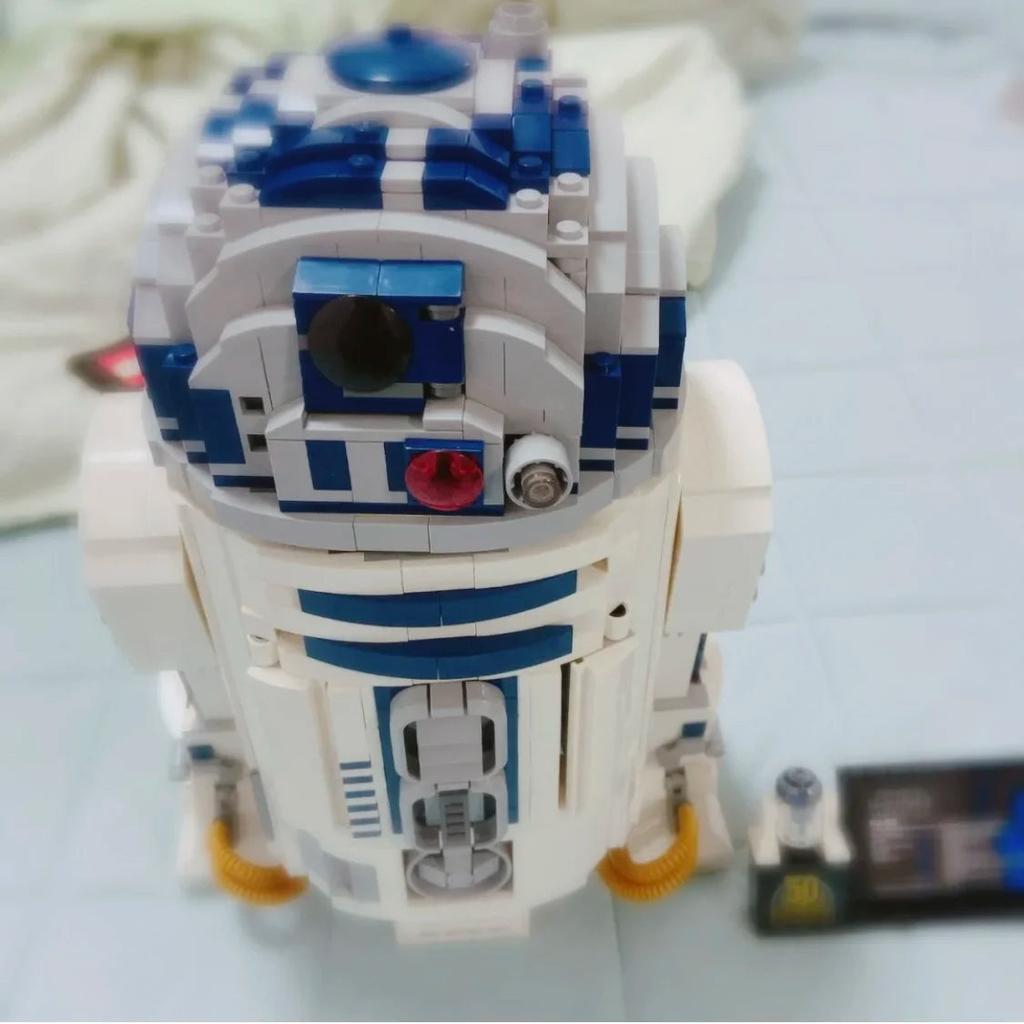 2314pcs Space Robot R2 Droid Building Model 75308 by HitMyNeed