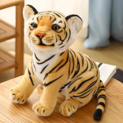 23cm Baby Tiger Plush Toy Pillow for Kids by HitMyNeed
