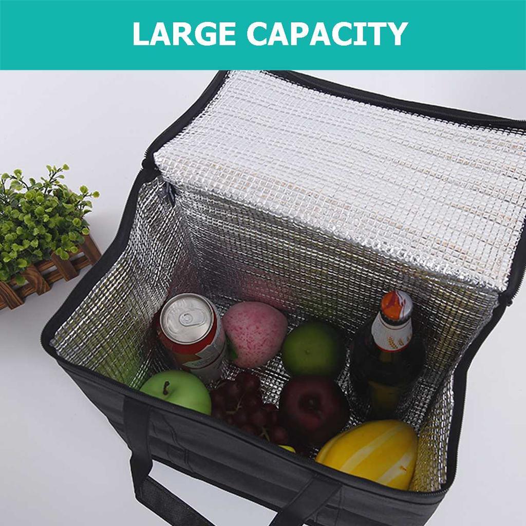 23L Insulated Picnic Bag with Hot & Cold Storage by HitMyNeed