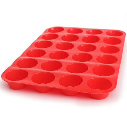 24-Cavity Silicone Cupcake & Muffin Pan by HitMyNeed