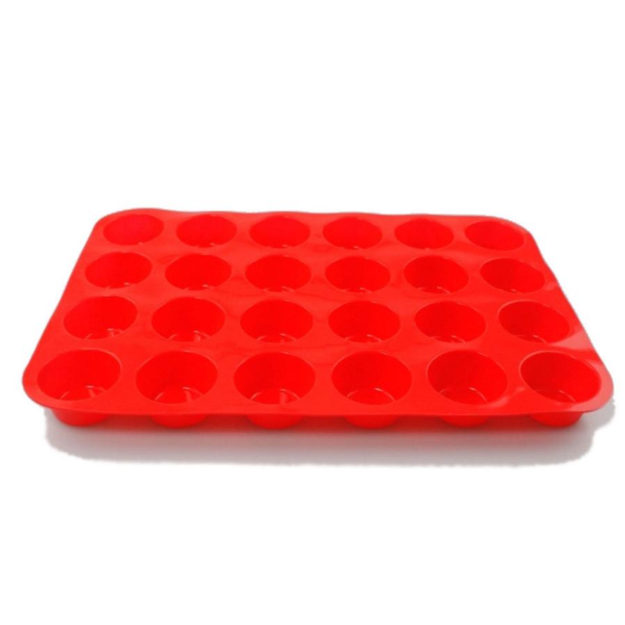 24-Cavity Silicone Cupcake & Muffin Pan by HitMyNeed