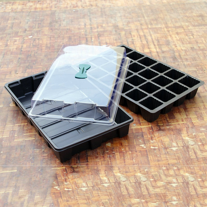 24-Cell Propagation Tray with Lid and Base by HitMyNeed