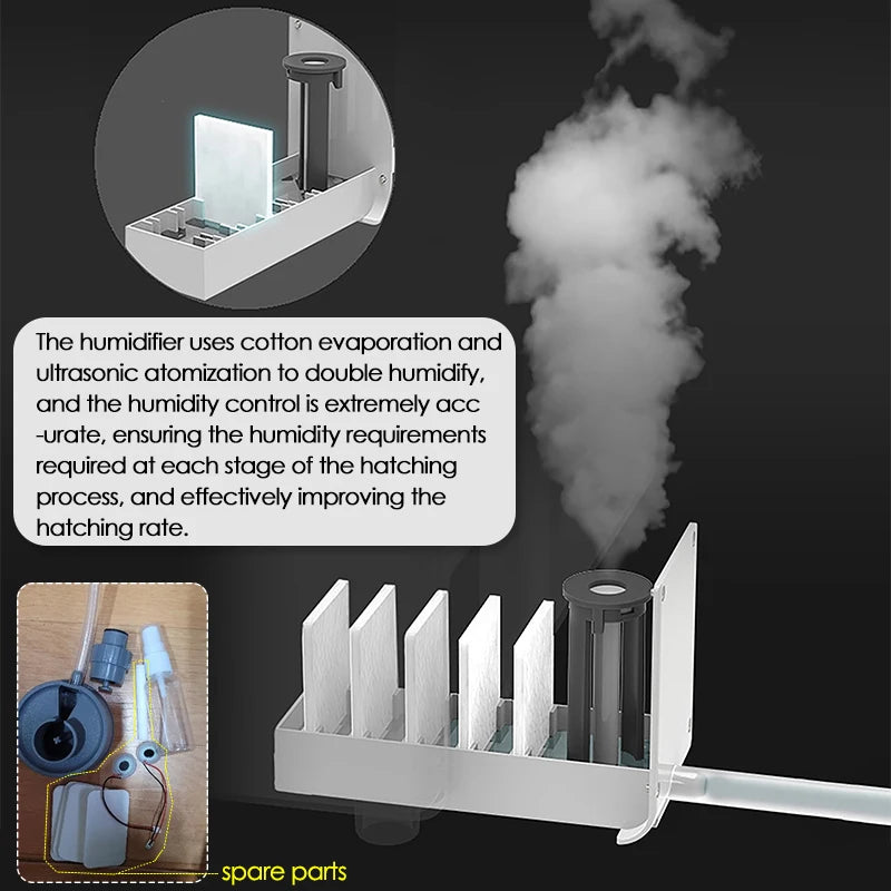 24 Egg Automatic Incubator with Touch Control by HitMyNeed